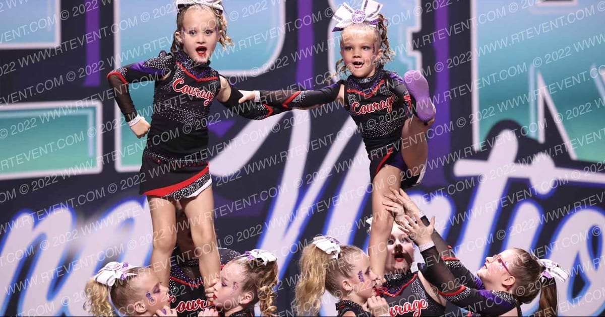 Courage Cheer and Dance United Midnight · Prep and Rec