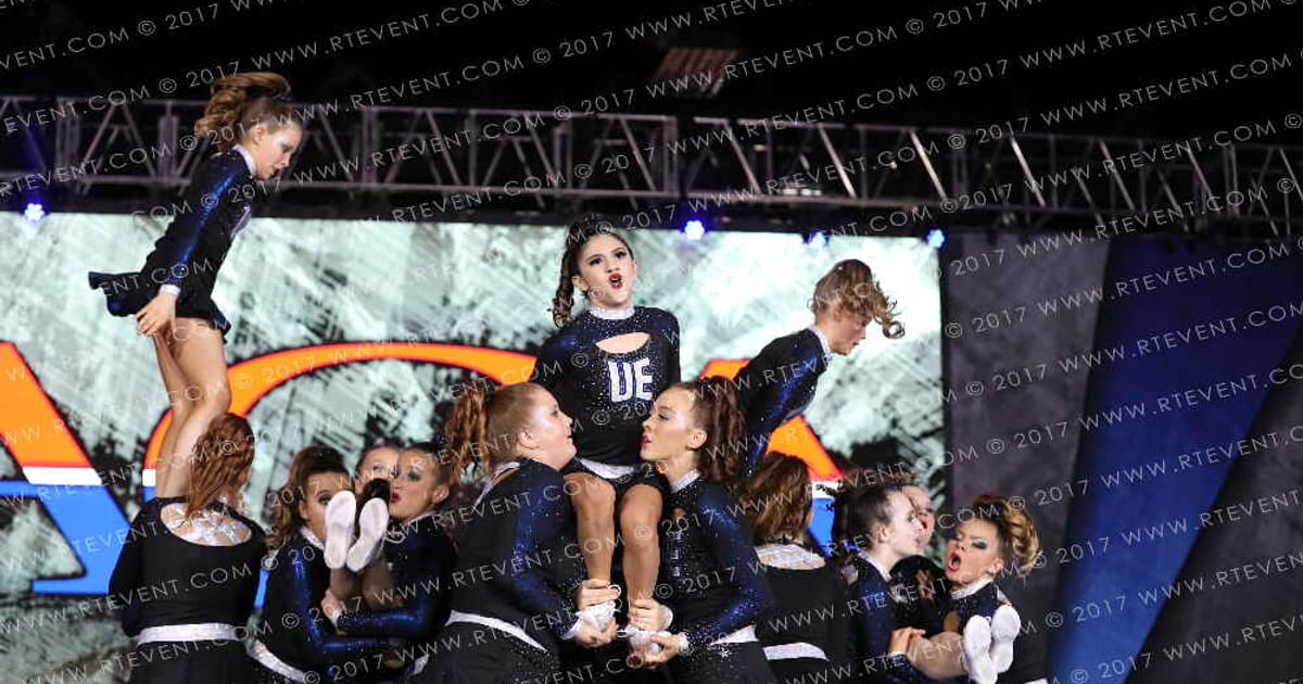 United Elite Cheer RIOT · Fort Worth Grand Nationals DI DII