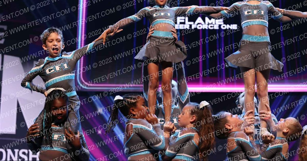 Cheer Force One Flame · Prep and Rec
