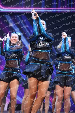 Lazer Cheer academy ICE QUEENS
