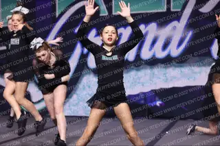 Northeast Kingdom Allstar Cheerleading Black Ice