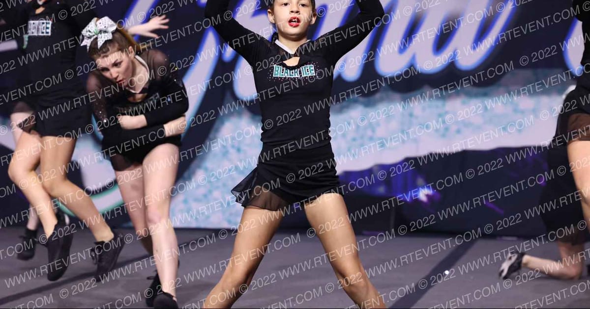 Northeast Kingdom Allstar Cheerleading Black Ice · Prep and Rec