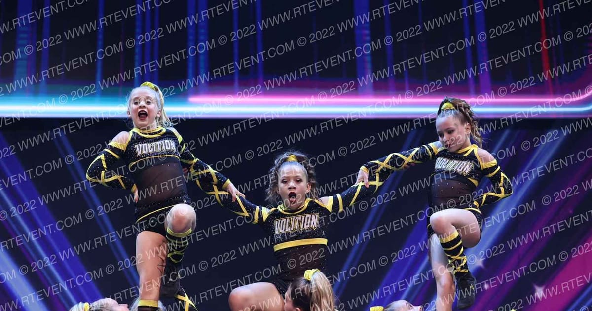 Volition Cheer All Stars Blaze · Prep and Rec