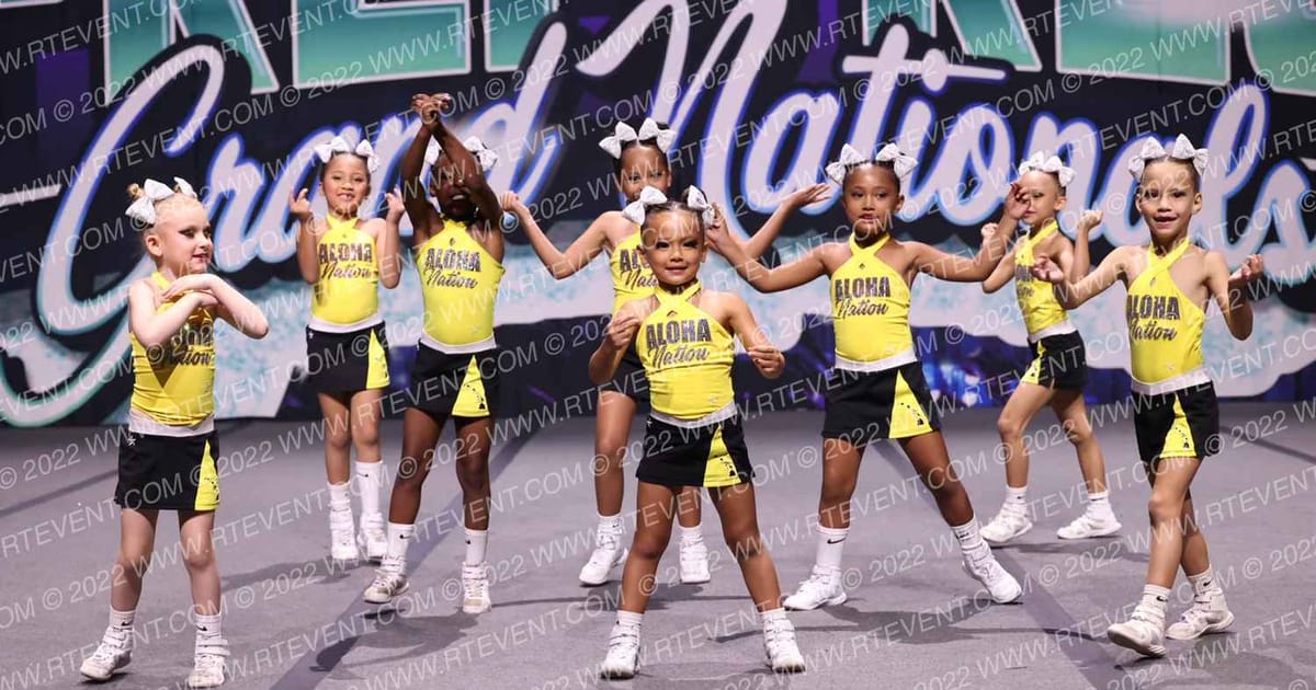ALOHA CHEER ACADEMY Angels · Prep and Rec