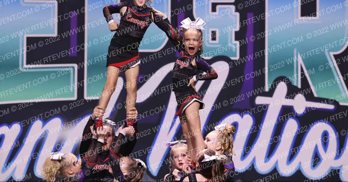 Courage Cheer and Dance United Midnight · Prep and Rec