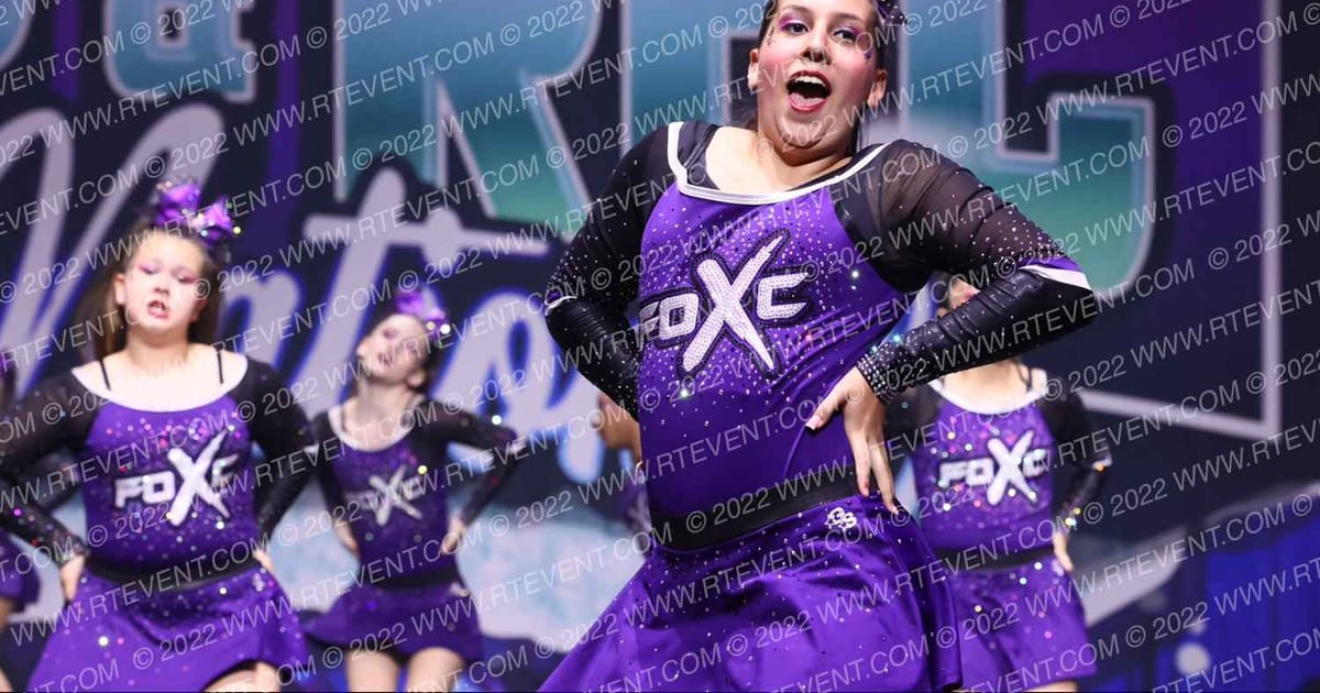 FullOut Xtreme Cheer FOXC Black Ice · Prep and Rec