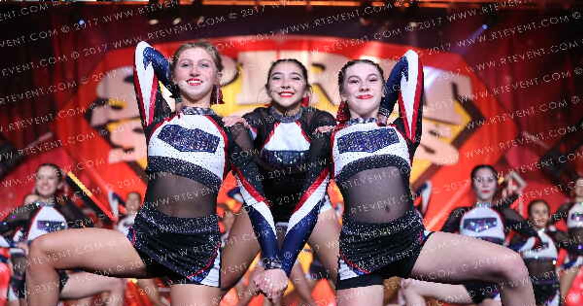 American Cheer J-RED · Spirit Sports Palm Springs Grand Nationals