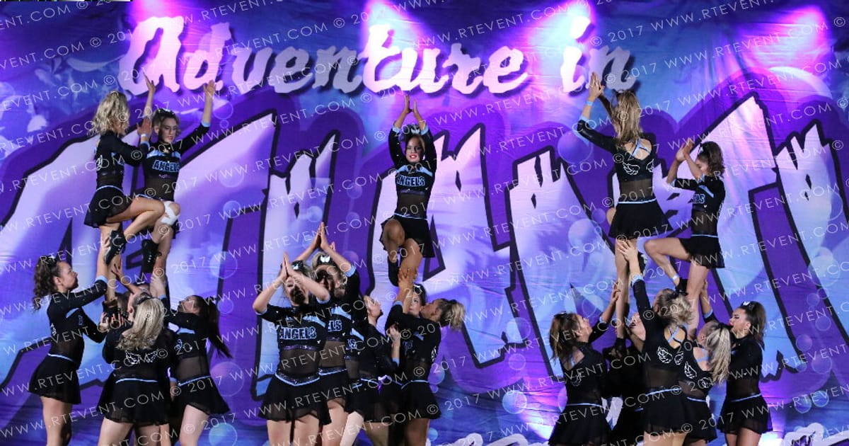 Gymfinity Cheer   Dance Angels · Adventure in Atlantis