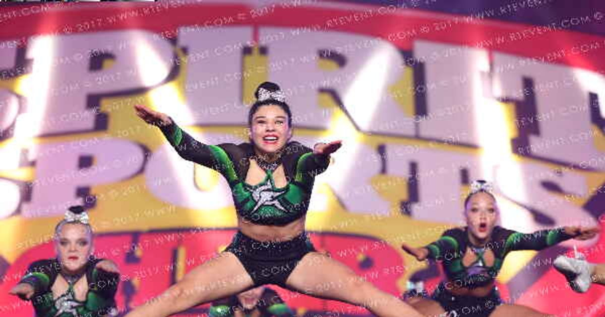 CheerForce San Diego Frenzy · Spirit Sports Palm Springs Grand Nationals
