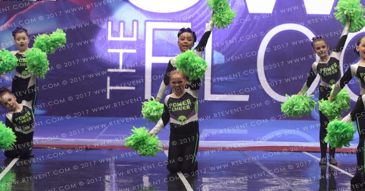 Power Cheer Sonic · Own the FloorFC Essentials Nationals Schools Out
