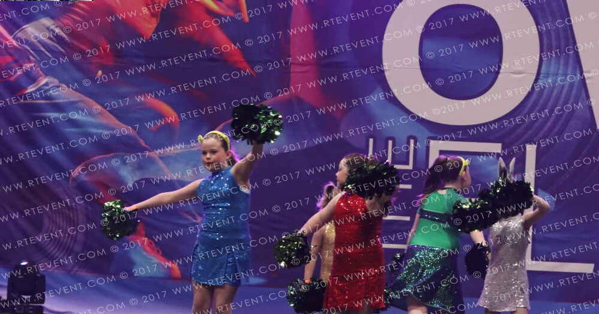 Crazy Feet Cheerleading CFC Cyclones · Own the FloorFC Essentials Nationals Schools Out