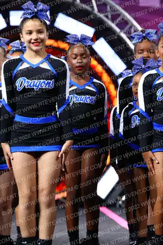 The SAE School Dragons Elite Cheer