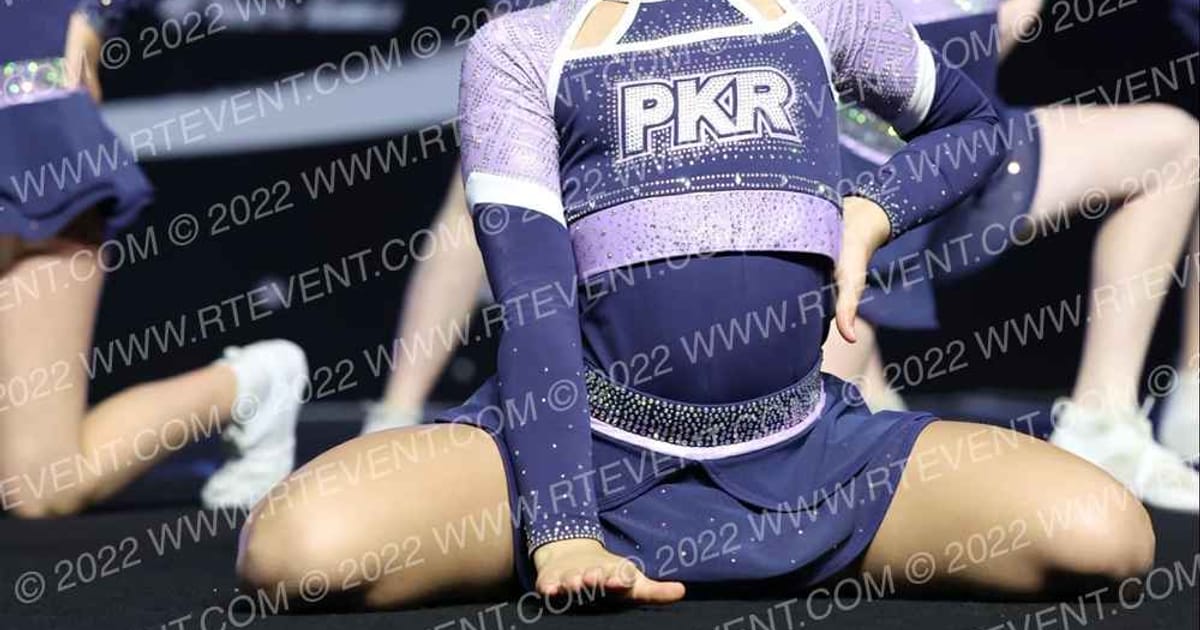 PKR Cheer Club Purple Ice · The US Finals Virginia Beach fixed