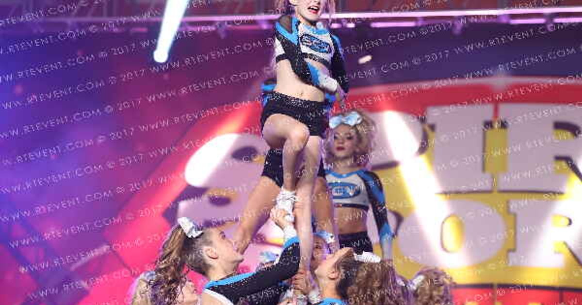 SCV All Stars Senior Blue · Spirit Sports Palm Springs Grand Nationals