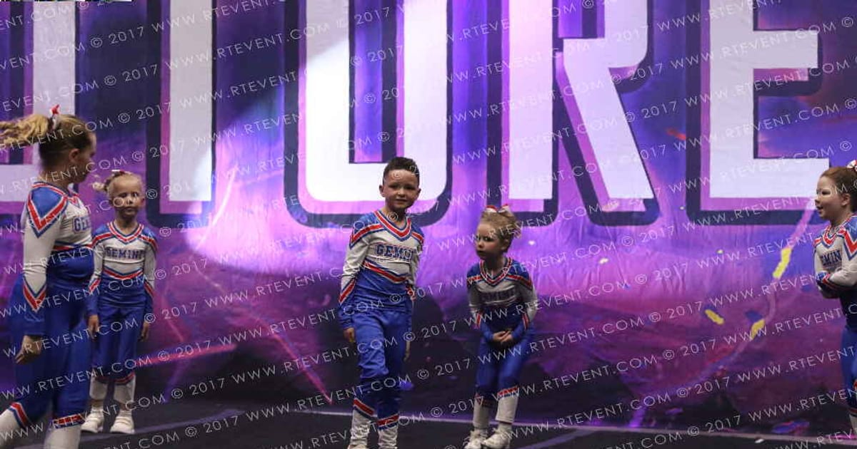 Gemini Cheer Evolution · Own the FloorFC Essentials Nationals Schools Out