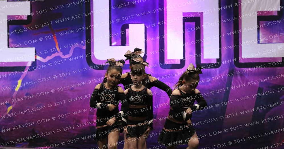 Legacy Cheer Athletics Icons · Own the FloorFC Essentials Nationals Schools Out