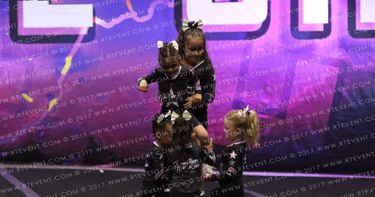 Cheer London Allstarz Little Sparks · Own the FloorFC Essentials Nationals Schools Out