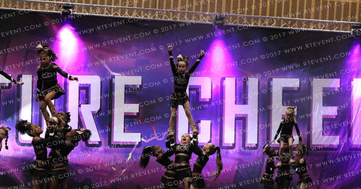 Cheer London Allstarz Diddy Dynamite · Own the FloorFC Essentials Nationals Schools Out