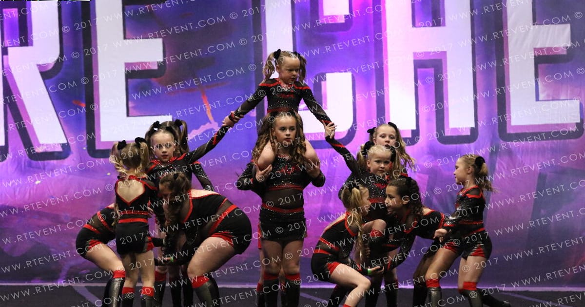 Adrenaline Allstar Cheerleading Snowflakes · Own the FloorFC Essentials Nationals Schools Out