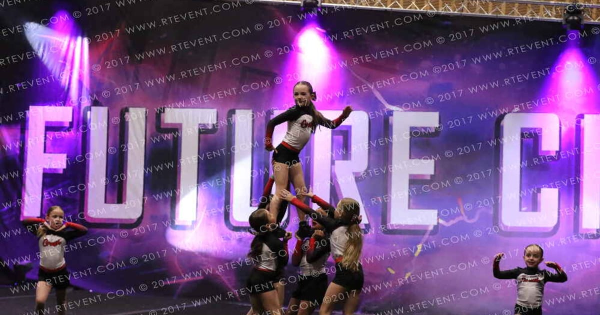 Crush Cheer Cutie Pies · Own the FloorFC Essentials Nationals Schools Out