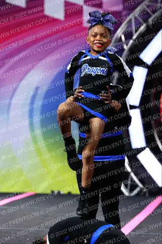 The SAE School Dragons Elite Cheer