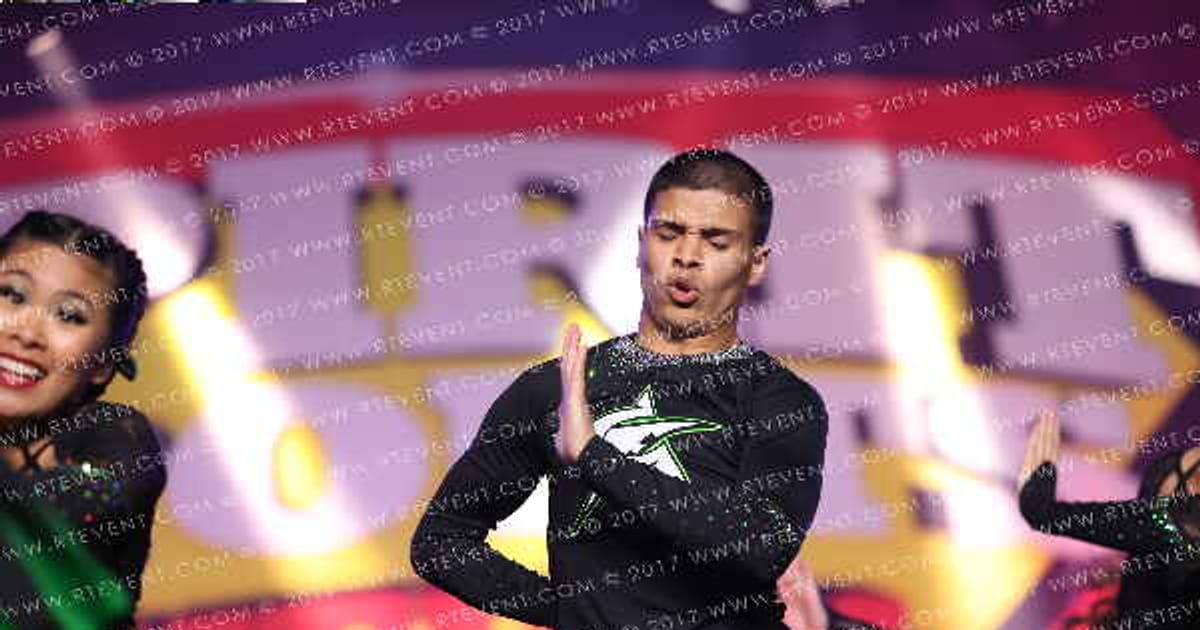 CheerForce San Diego Blackout · Spirit Sports Palm Springs Grand Nationals