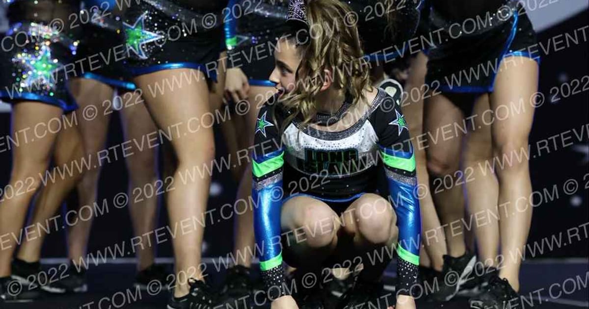 Long Island Cheer AQUA · The US Finals Virginia Beach fixed