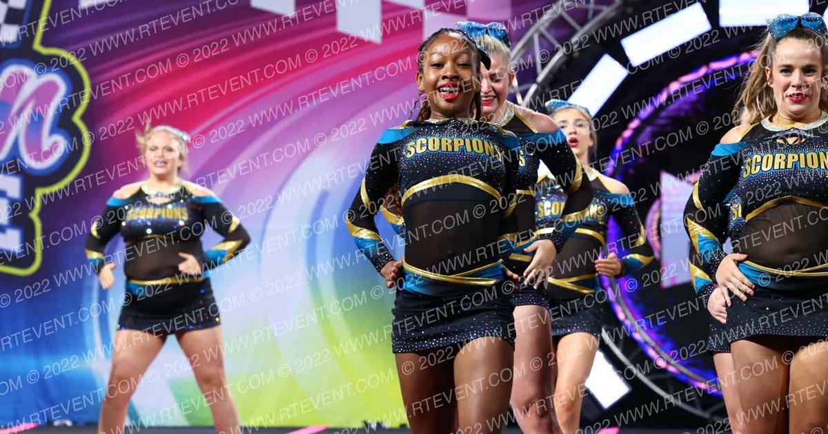 East Mississippi Cheer Scorpions · Season Finale Nashville Sunday Correct