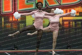 Inclusive cheer and dance Pinkhearts