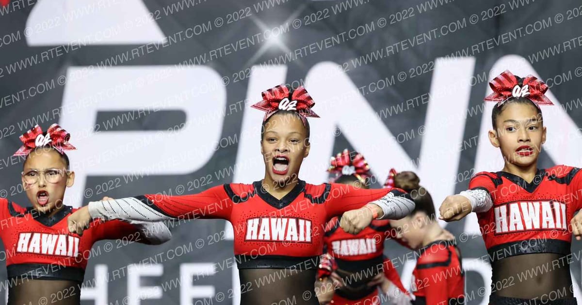 HAWAII ALL STARS ARIZONA SHABLAM · The Pinnacle Cheerleading Championship