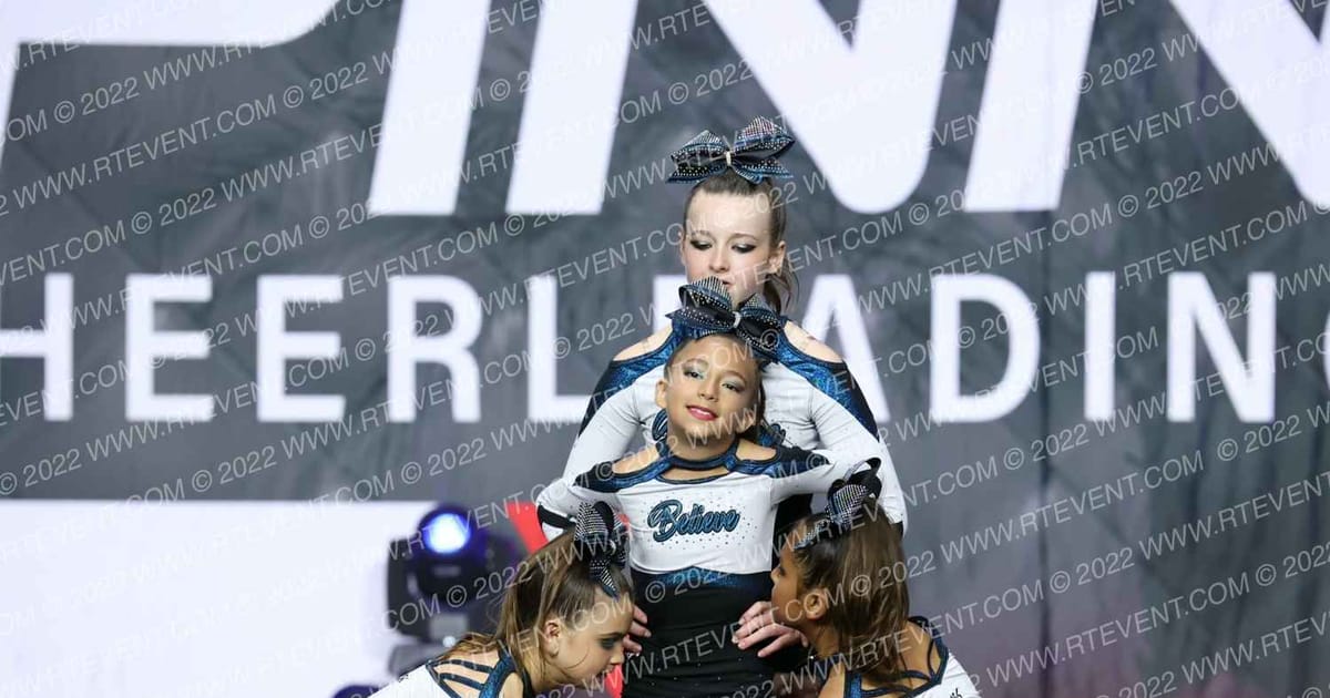 BELIEVE ATHLETICS BLACK DIAMONDS · The Pinnacle Cheerleading Championship