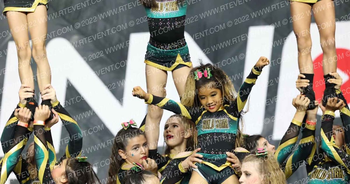 GOLD STAR JED1 · The Pinnacle Cheerleading Championship