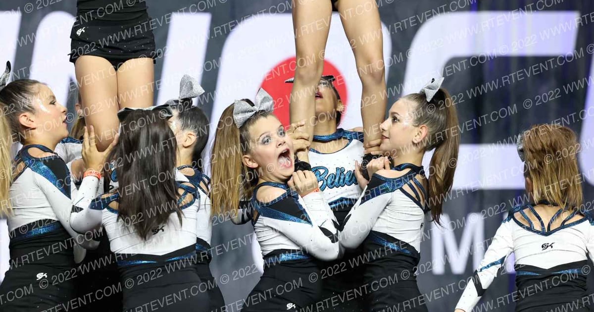 BELIEVE ATHLETICS SILVER SPARKLE · The Pinnacle Cheerleading Championship