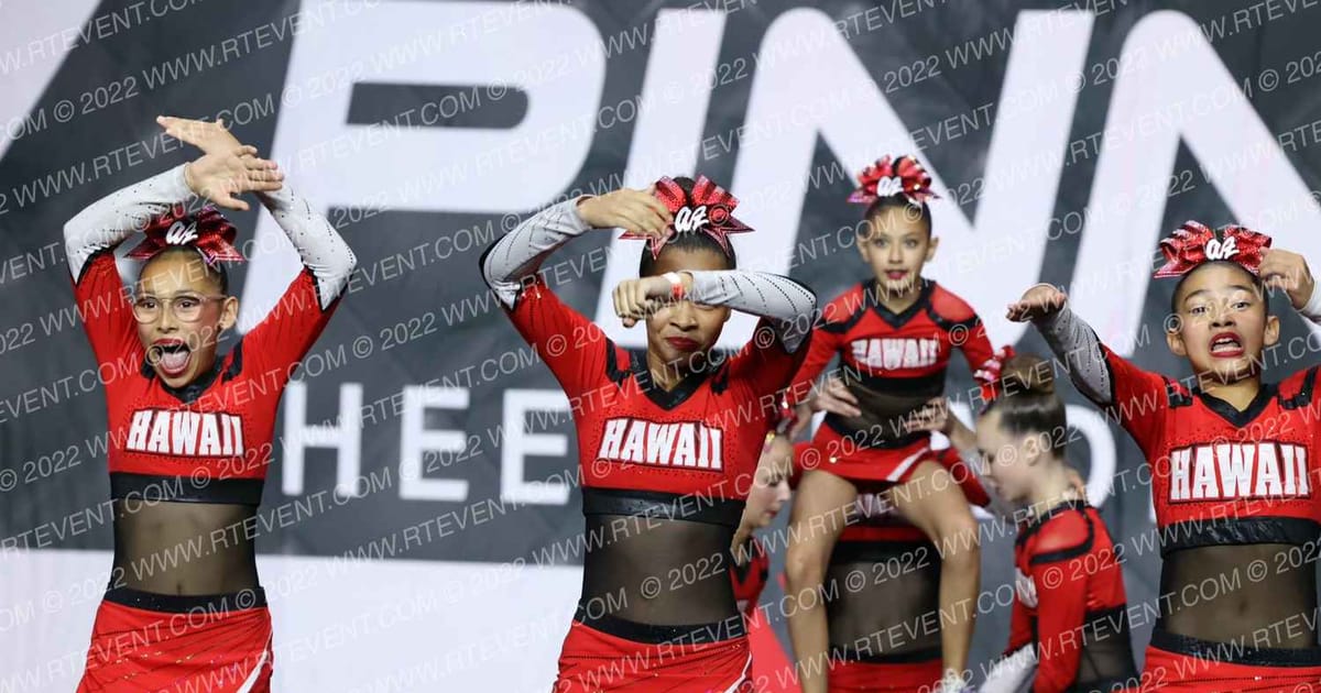 HAWAII ALL STARS ARIZONA SHABLAM · The Pinnacle Cheerleading Championship