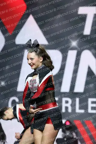 CENTER OF ATTENTION  CHEER AND DANCE BLACK OUT