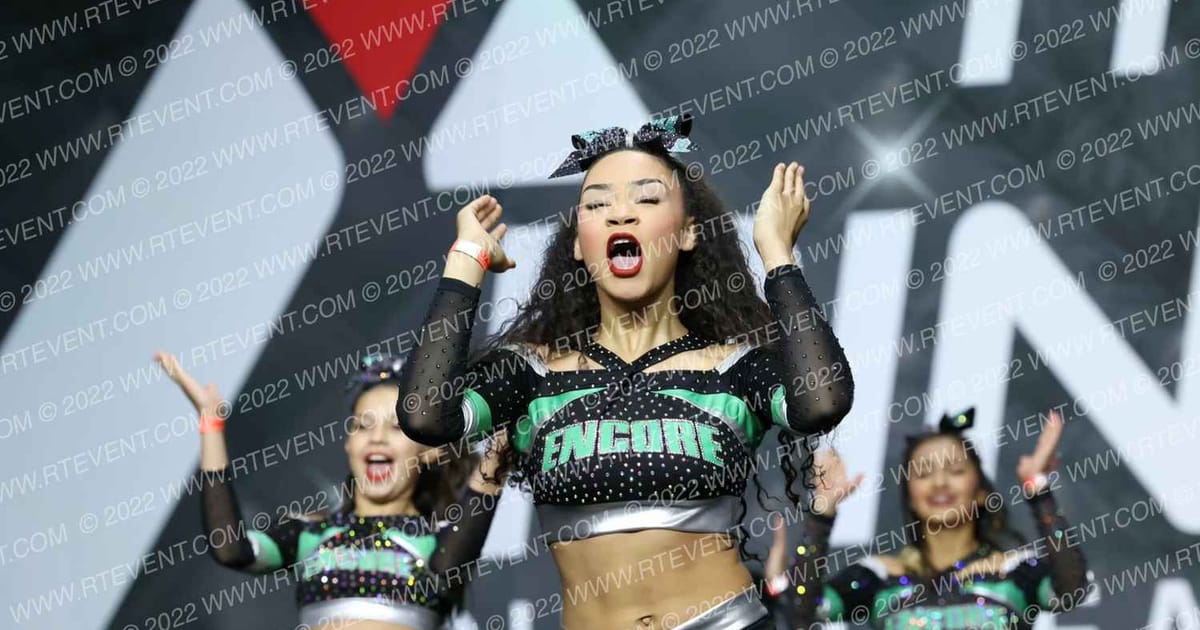 ENCORE TEAM BLACKOUT · The Pinnacle Cheerleading Championship