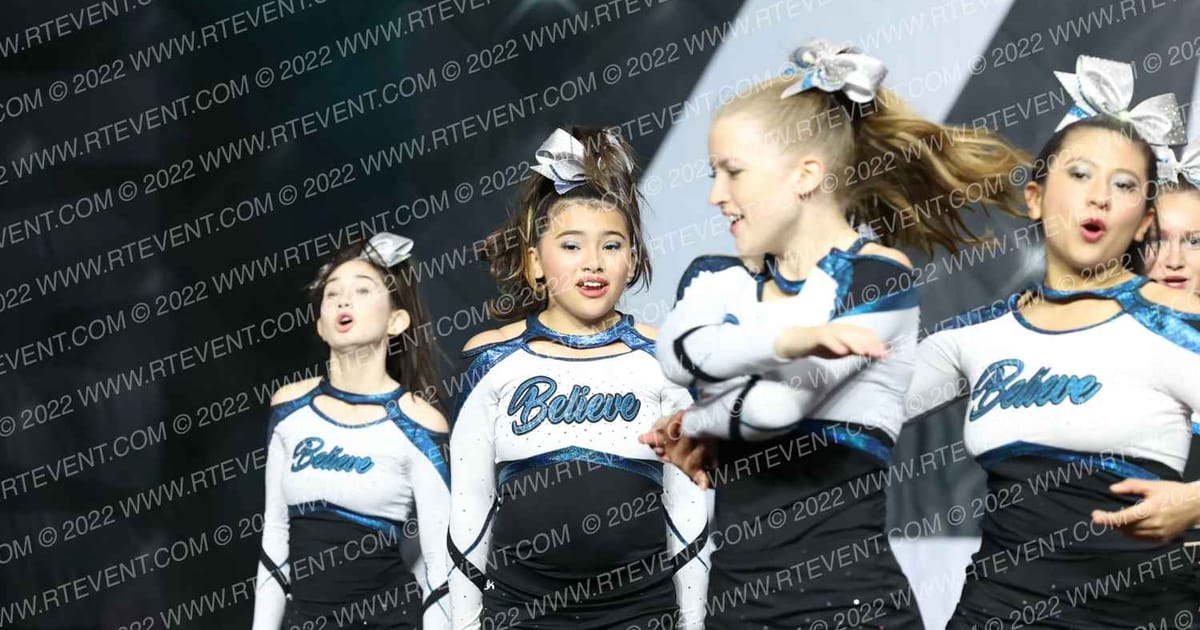 BELIEVE ATHLIETCS PLATINUM · The Pinnacle Cheerleading Championship