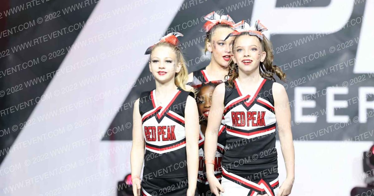 RED PEAK STORM · The Pinnacle Cheerleading Championship