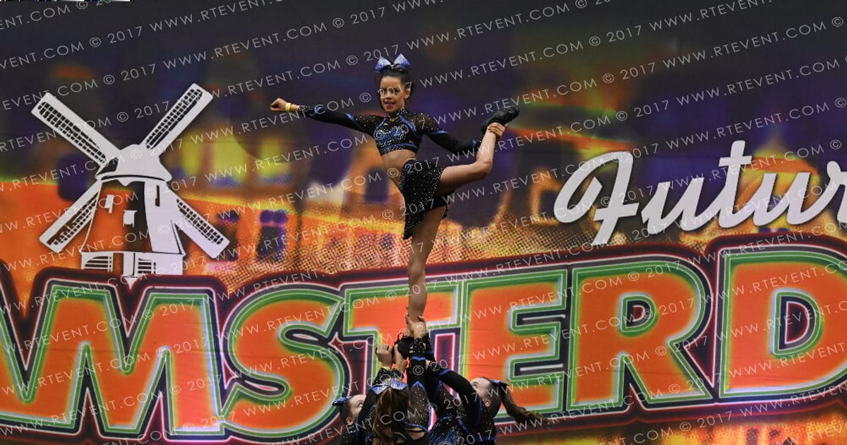 Sapphire Cheer and Dance Senior Level 3 Stunt Group · FC Amsterdam