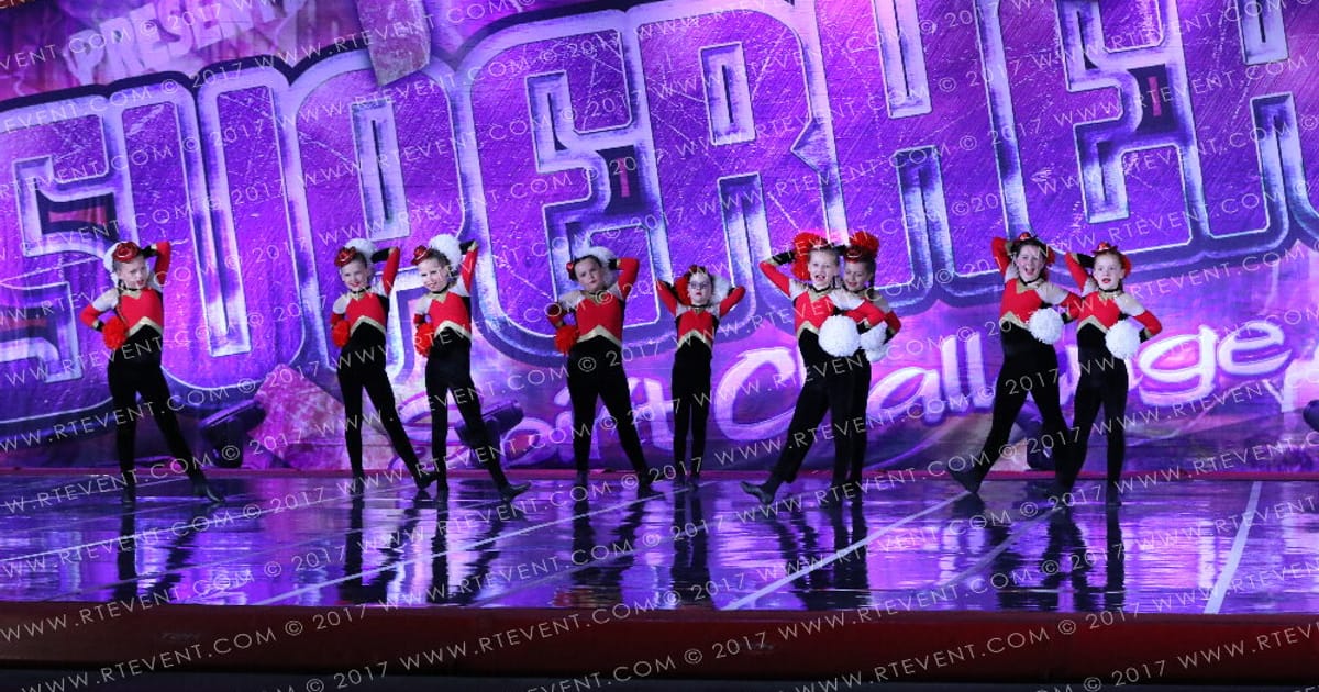 Gold Star Cheer & Dance Solar Flares · Superhero Spirit Challenge