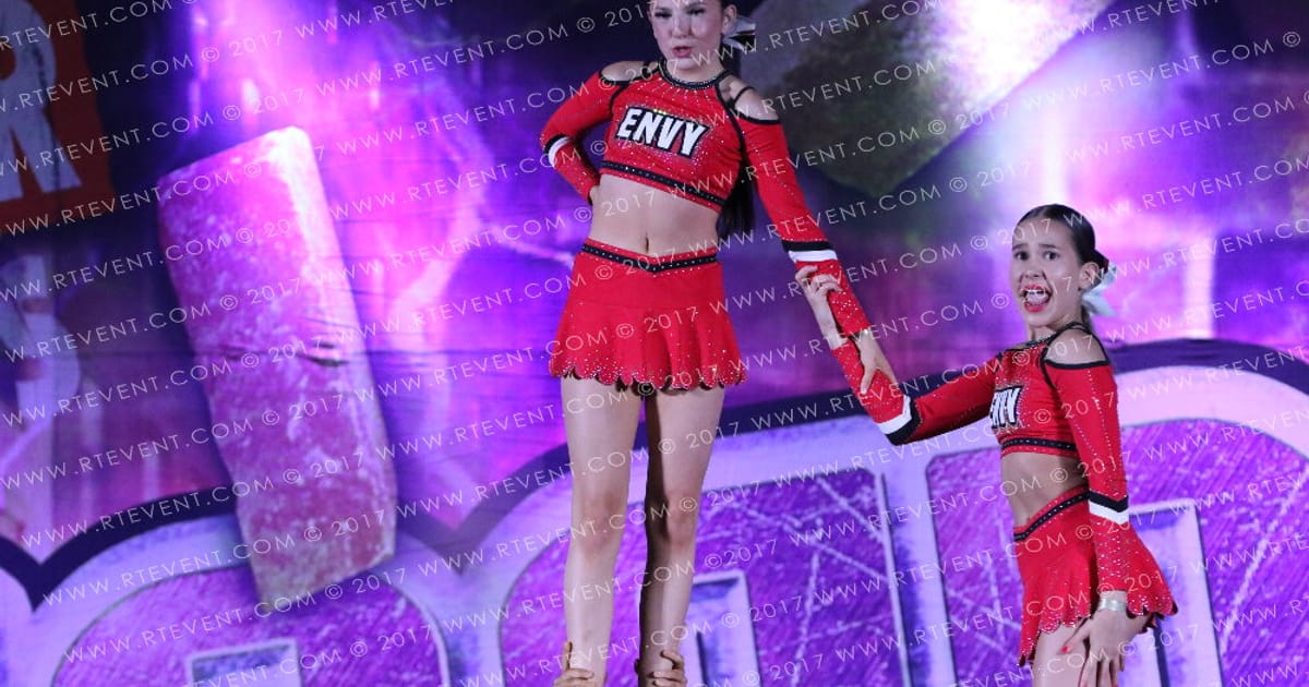 Envy cheerleading Nemesis · Superhero Spirit Challenge