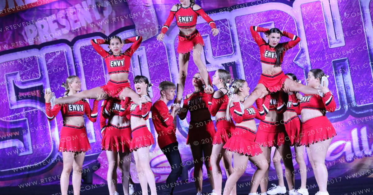 Envy cheerleading Revolution · Superhero Spirit Challenge