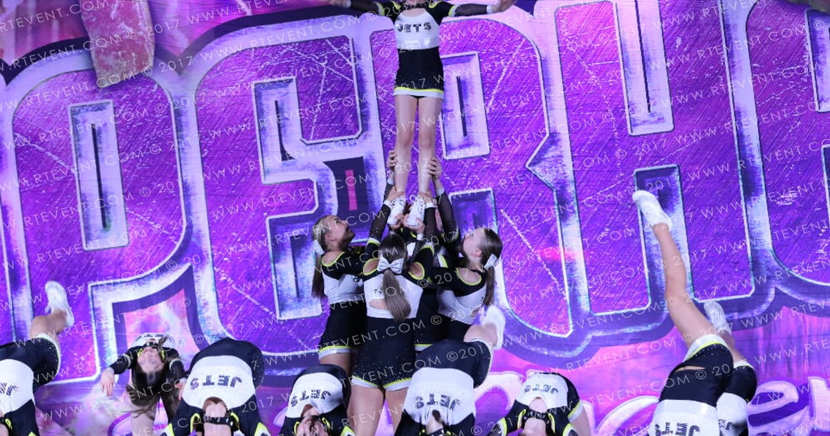South Tyneside JETS Cheerleading Aurora · Superhero Spirit Challenge