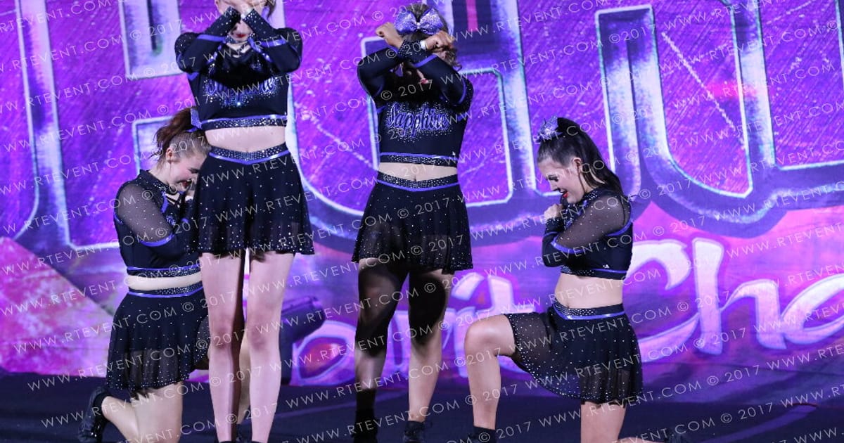 Sapphire Cheer and Dance Sapphire Blaze · Superhero Spirit Challenge