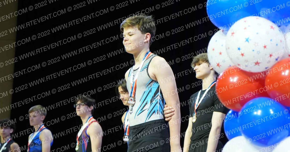 AWARDS FRIDAY 10PM · USA GymChamps TT