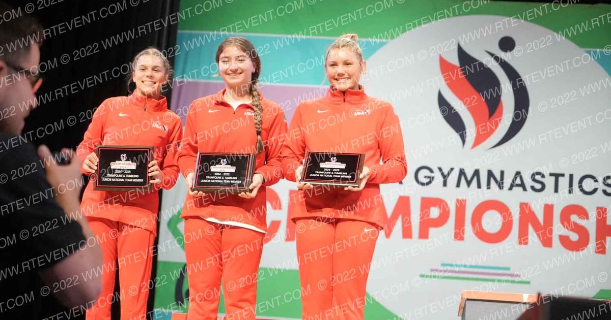 AWARDS WED 12P · USA GymChamps TT