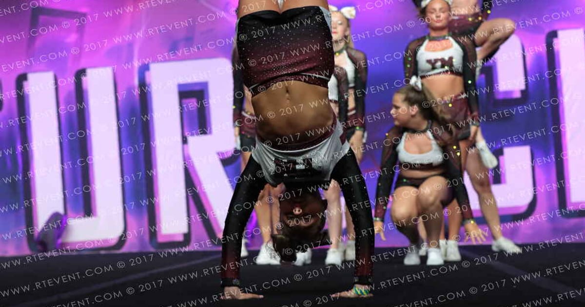 Yorkshire Martyrs Cheerleading and Dance School Black Eclipse · FC Internationals and Schools out