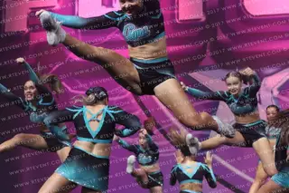 SA Academy of Cheer   Dance Aqua