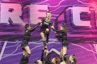 Panther athletics Cheerleading BLACK PANTHERS