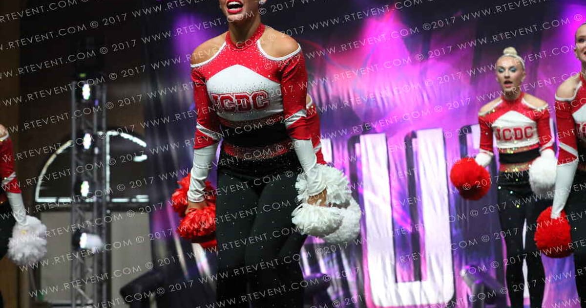 JC Dance and Cheer Academy JC Glitter Red · FC Internationals